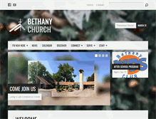 Tablet Screenshot of bethanypc.com