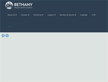 Tablet Screenshot of bethanypc.org